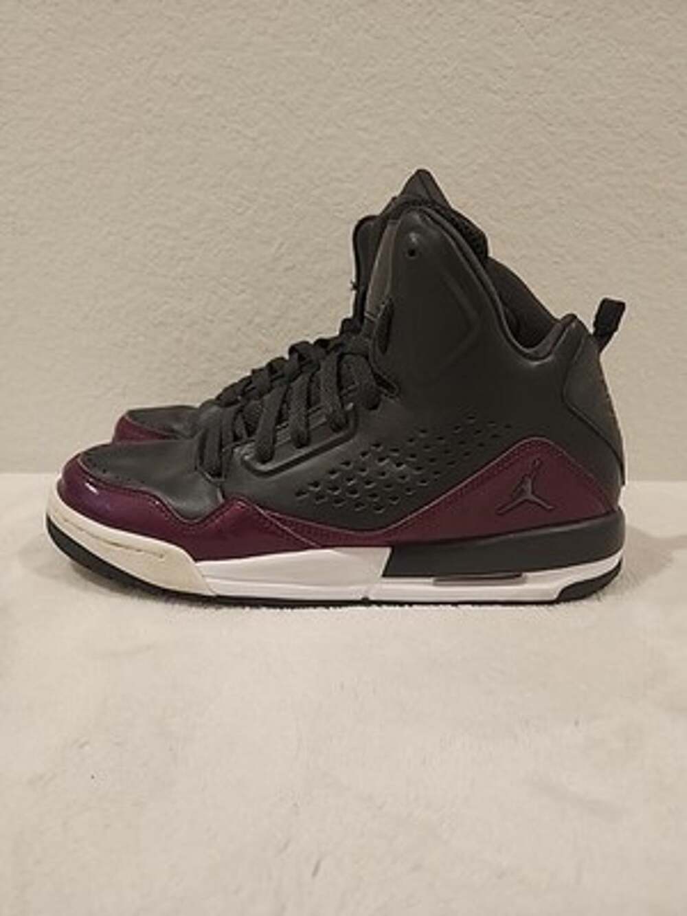 Nike Air Jordan SC-3 shoes Basketball Sneakers Anthracite Bordeaux Youth 7Y